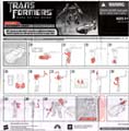 Autobot Jazz hires scan of Instructions